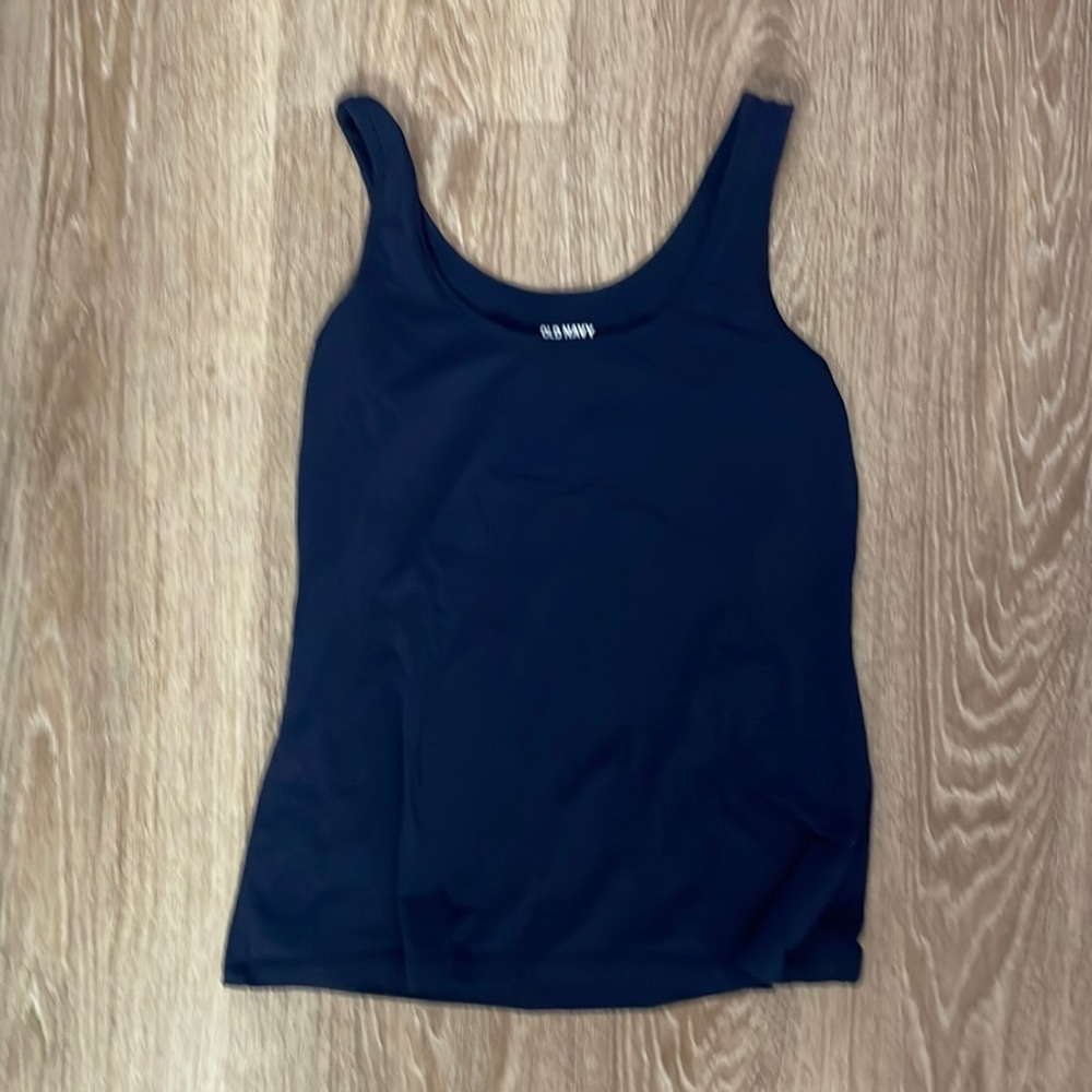 Old Navy Blue tank top size:medium
